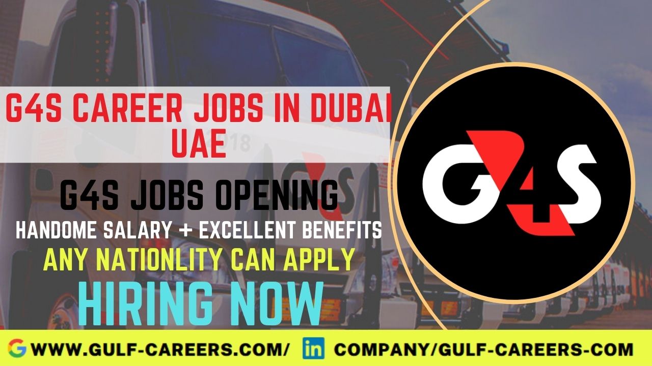 G4S Career Jobs In Dubai