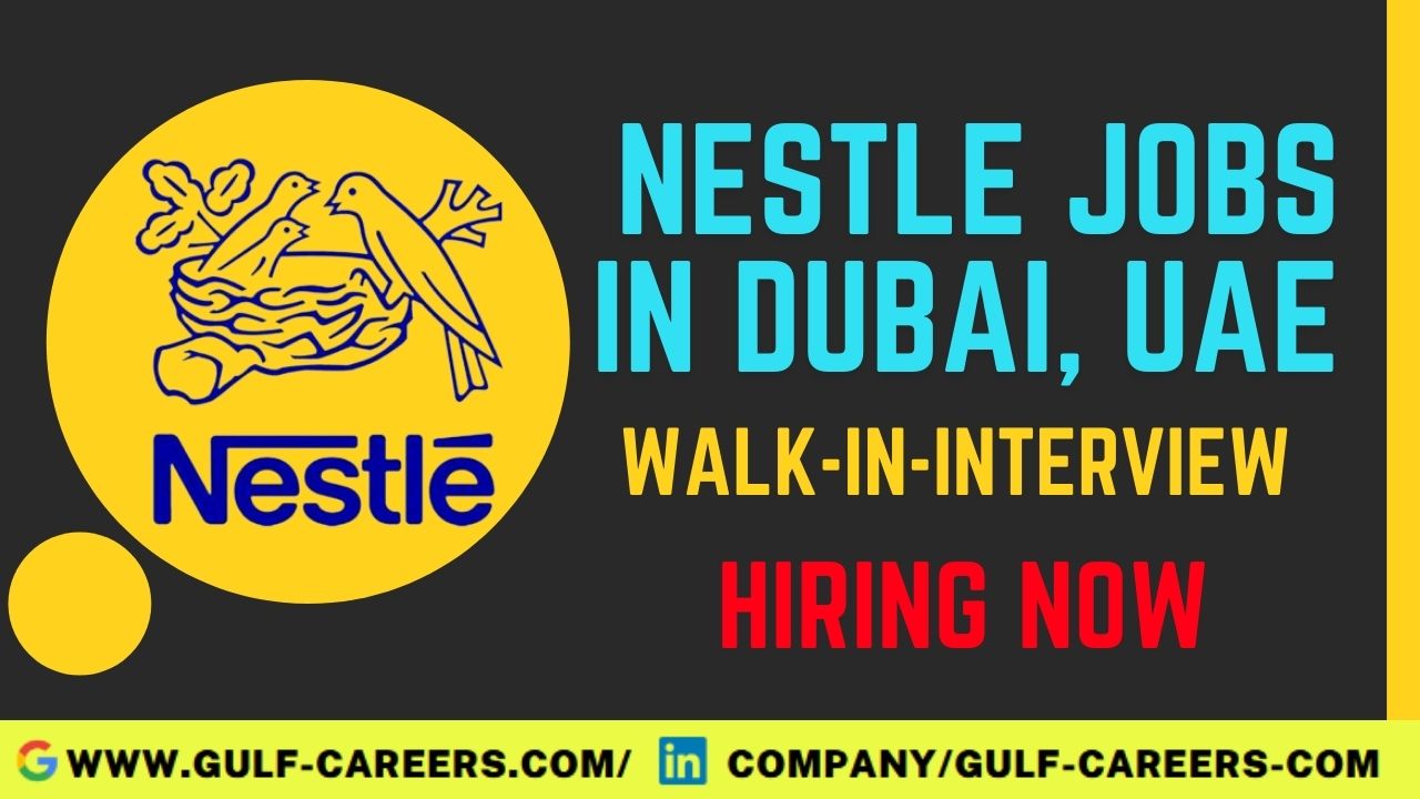 Nestle Careers In Dubai