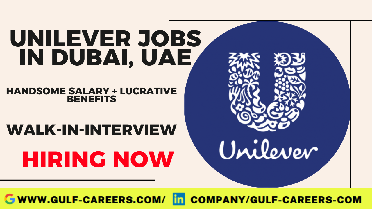 Unilever Career In Dubai