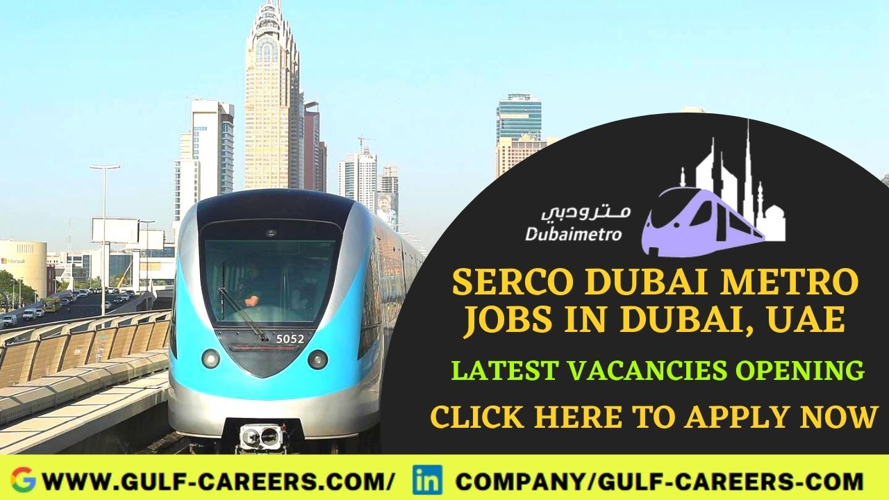 Serco Dubai Metro Jobs