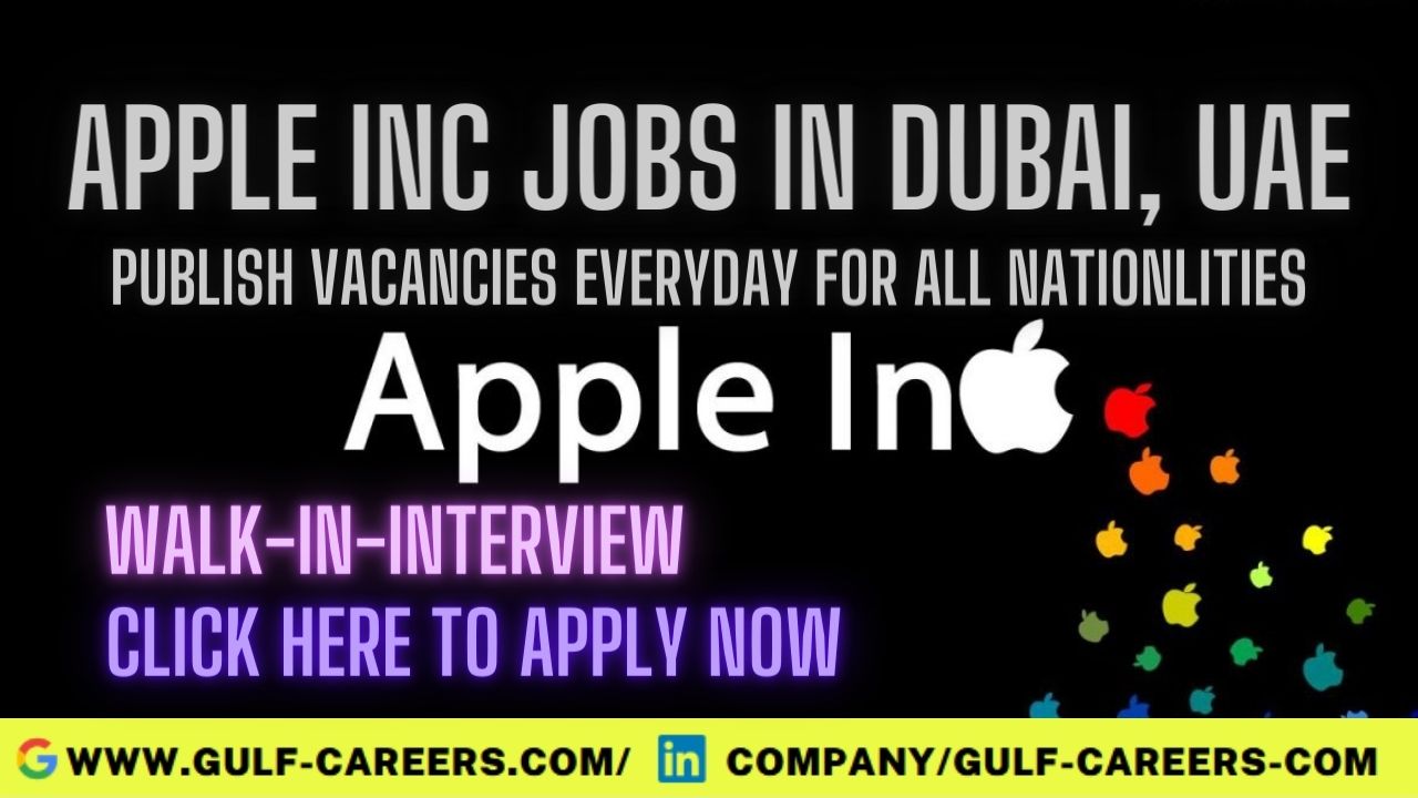 Apple INC Careers Jobs In UAE