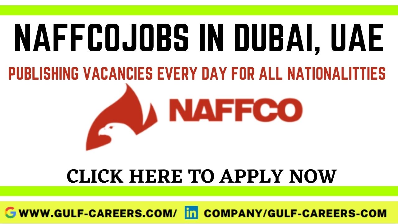 NAFFCO Career Jobs In Dubai