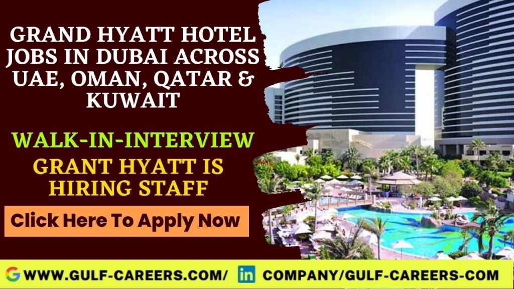 Hyatt Hotel Careers In Dubai Qatar Oman 2022 100 Free Hotel Jobs   5 7 1024x576 