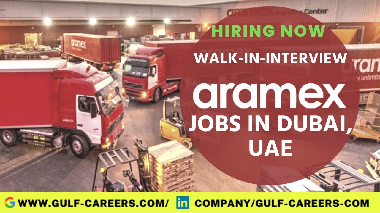 Aramex Courier Career In Dubai