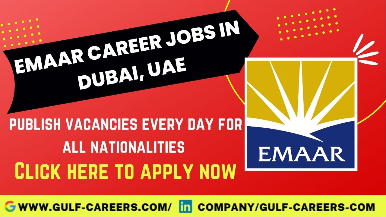Emaar Career Jobs In Dubai