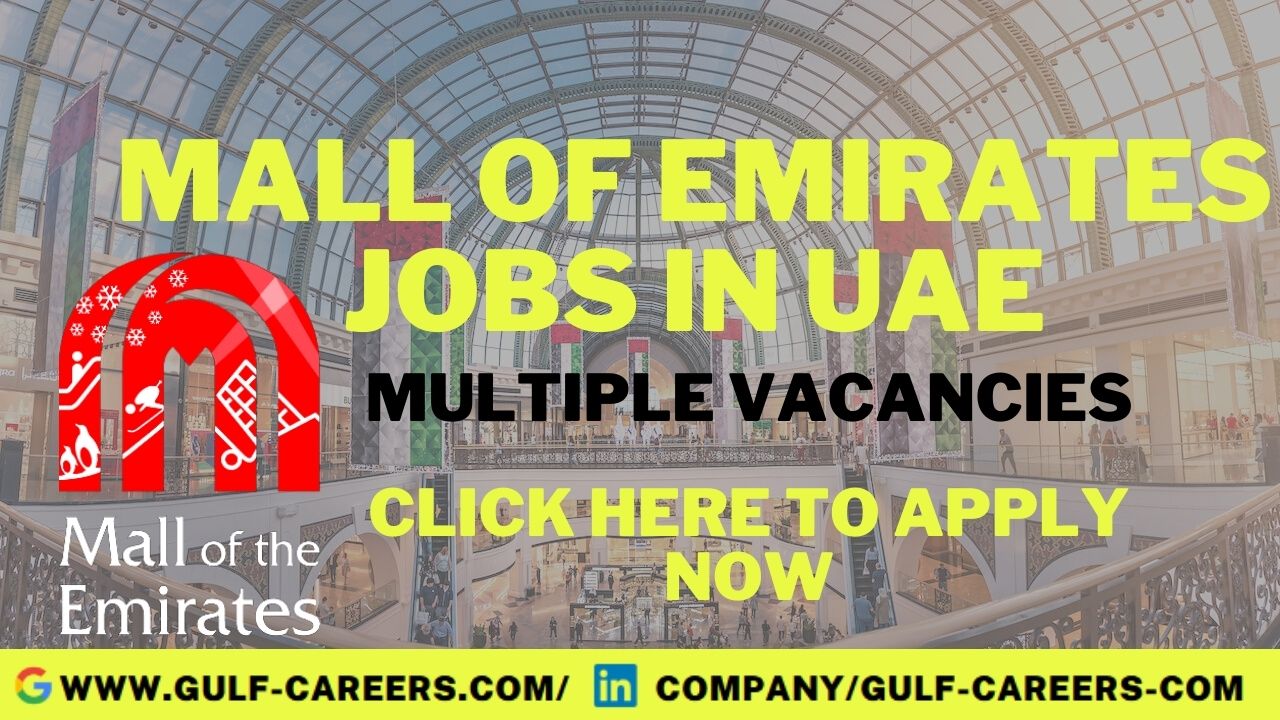 Emirates Mall Jobs