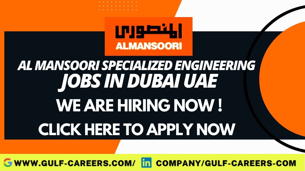 Al Mansoori Career Jobs In Dubai