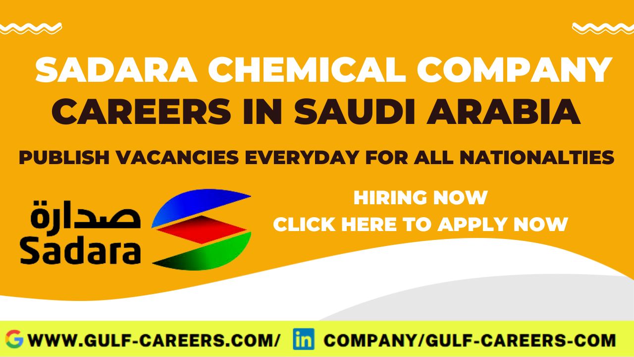 Sadara Chemical Careers In Saudi Arabia