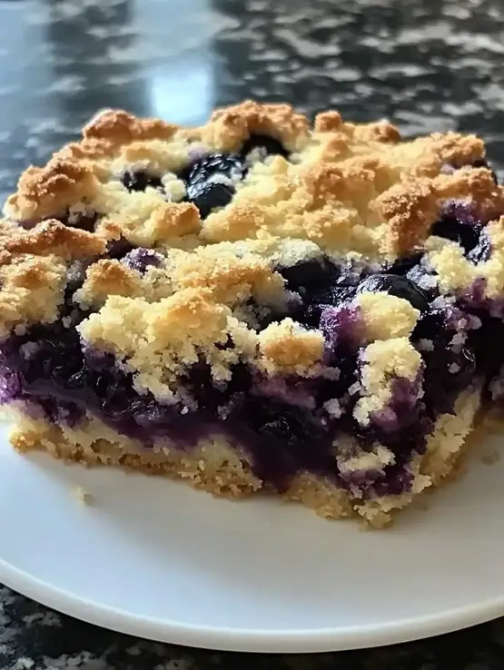 Blueberry cake with buttermilk