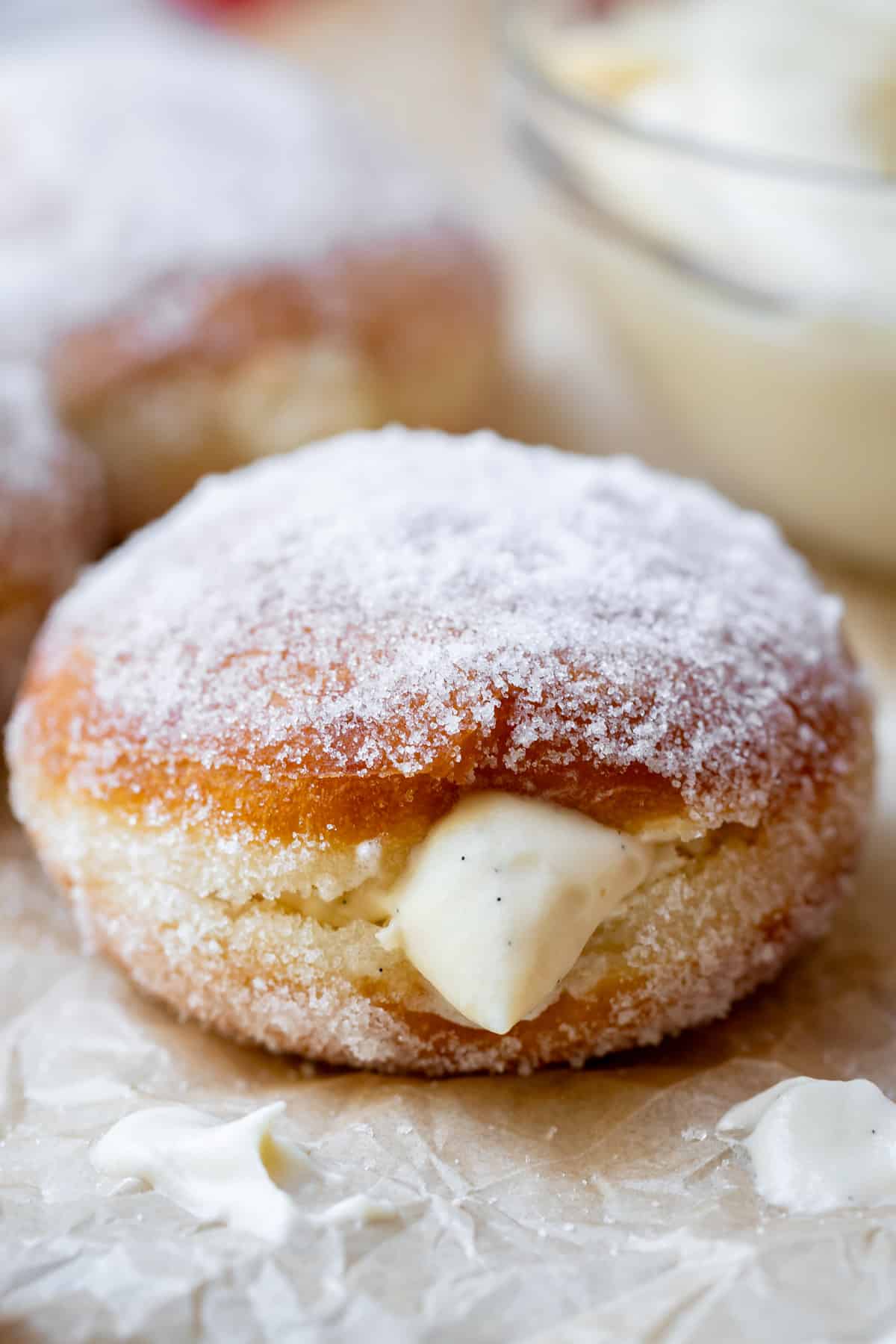 Cream Filled Donuts