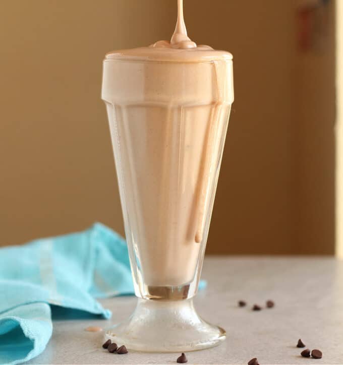 High Protein Chocolate Frosty