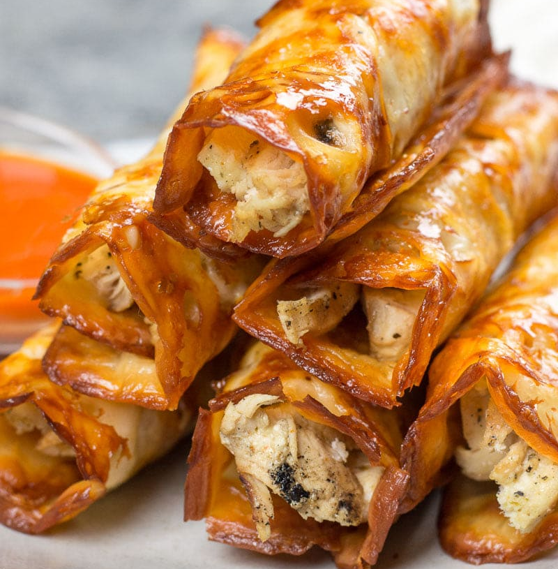 Buffalo Chicken Taquitos